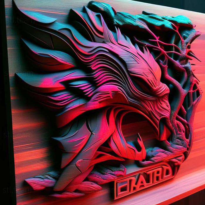 3D модель Гра Far Cry 3 Blood Dragon (STL)